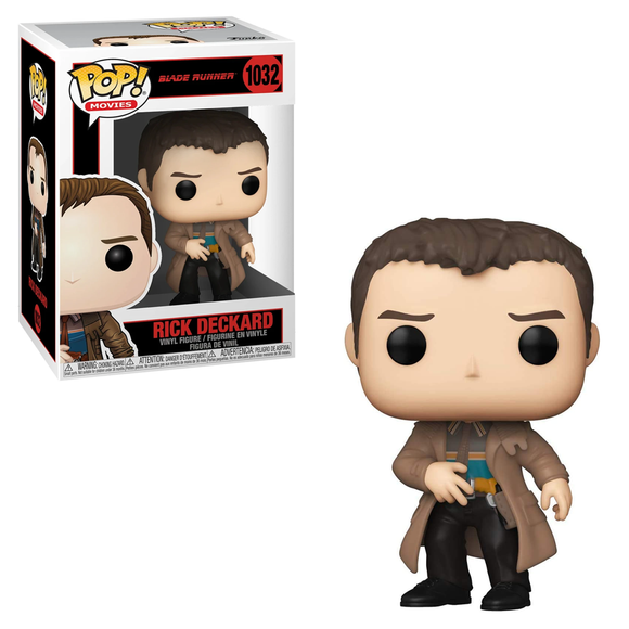 Funko POP! Blade Runner - Rick Deckard Vinyl Figure #1032 - Bards & Cards