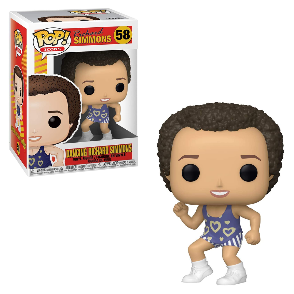 Funko POP! Icons - Dancing Richard Simmons Vinyl Figure #58 - Bards & Cards