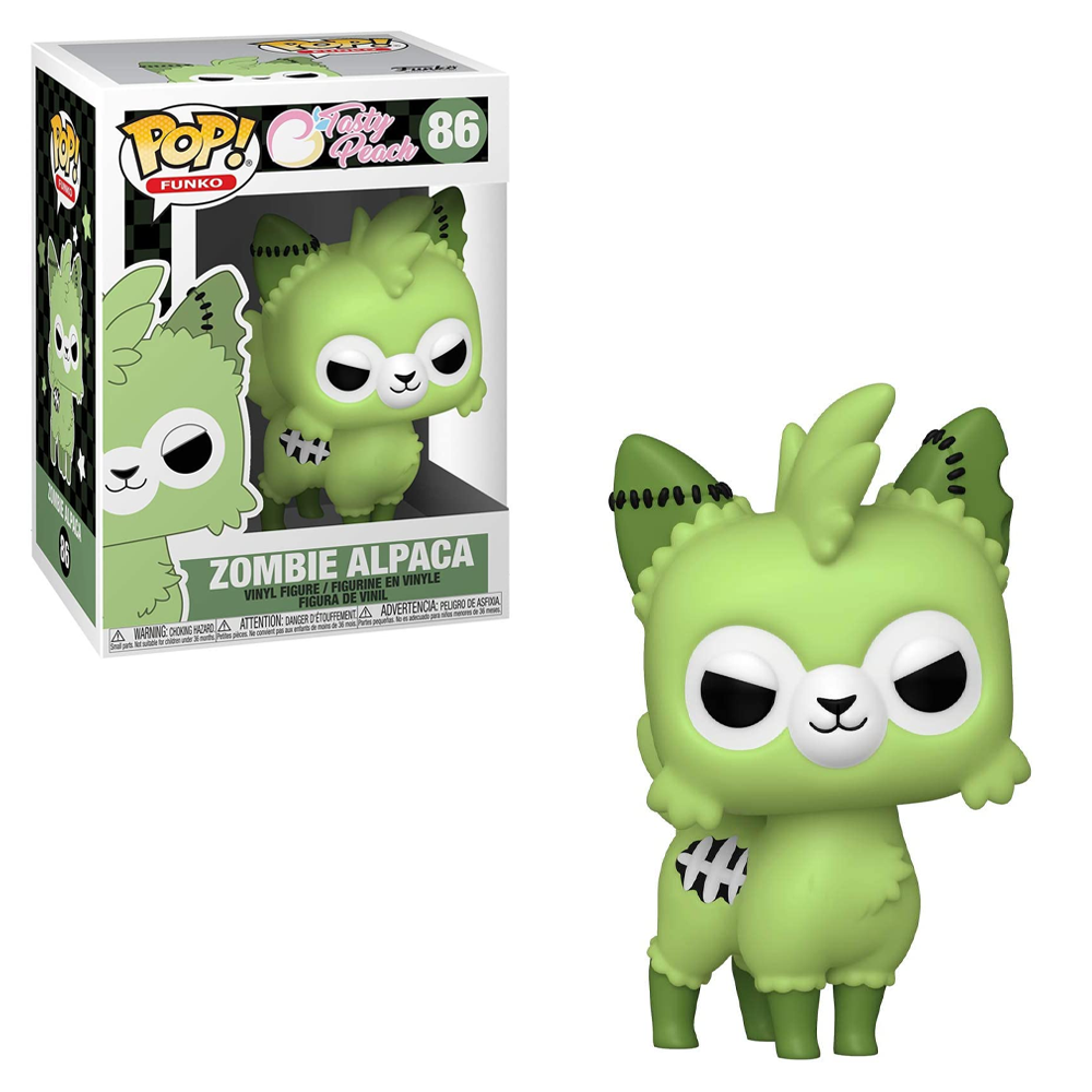 Funko POP! Tasty Peach - Zombie Alpaca Vinyl Figure #86