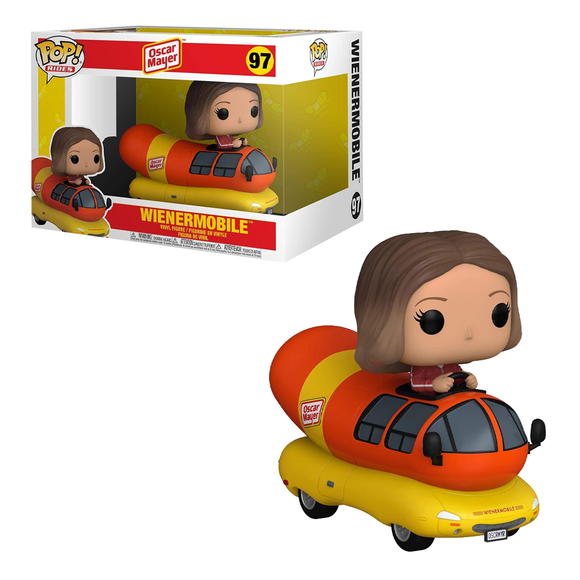 Funko POP! Rides: Ad Icons: Oscar Mayer - Wienermobile Vinyl Figure #97 - Bards & Cards
