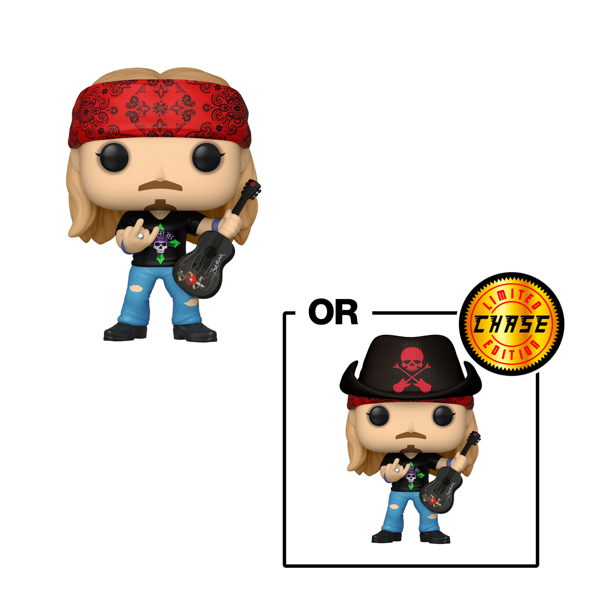 Funko POP! Rocks - Bret Michaels Vinyl Figure #207 - 0