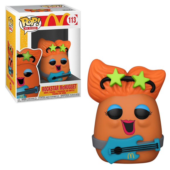 Funko POP! Ad Icons: McDonald's - Rockstar Nugget Vinyl Figure #113 - Bards & Cards