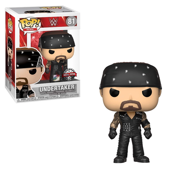Funko POP! WWE - Undertaker (Boneyard Match) Vinyl Figure #81 Special Edition Exclusive [READ DESCRIPTION] - Bards & Cards