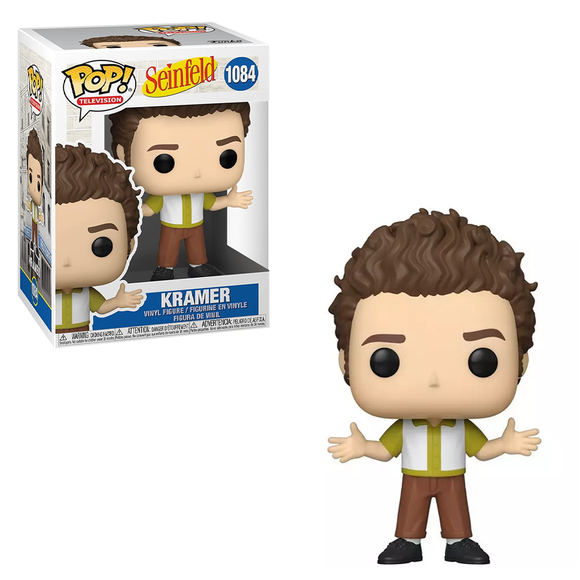 Funko POP! Seinfeld - Kramer Vinyl Figure #1084 - Bards & Cards