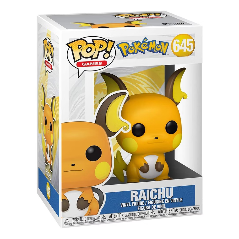 Funko POP! Pokemon - Raichu Vinyl Figure #645