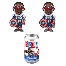Funko Vinyl SODA: The Falcon and the Winter Soldier - Captain Falcon Vinyl Figure - Bards & Cards