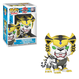[PRE-ORDER] Funko POP! Bakugan - Tigrerra Vinyl Figure #967 - Bards & Cards