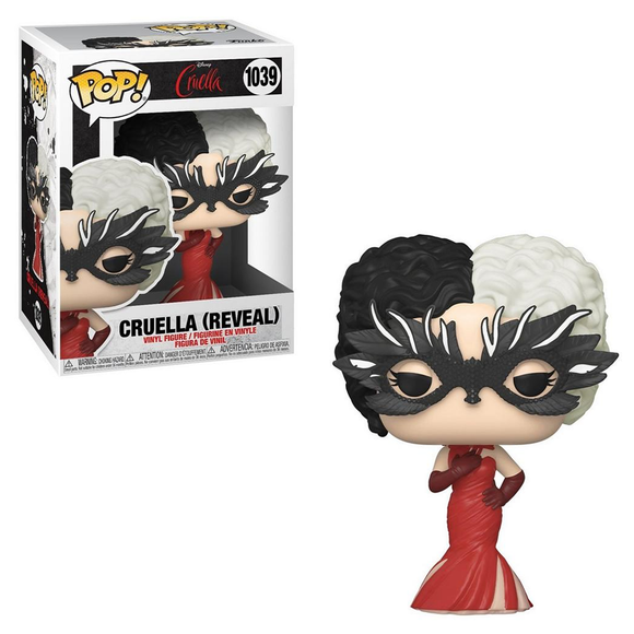 Funko POP! Disney: Cruella - Cruella (Reveal) Vinyl Figure #1039 - Bards & Cards