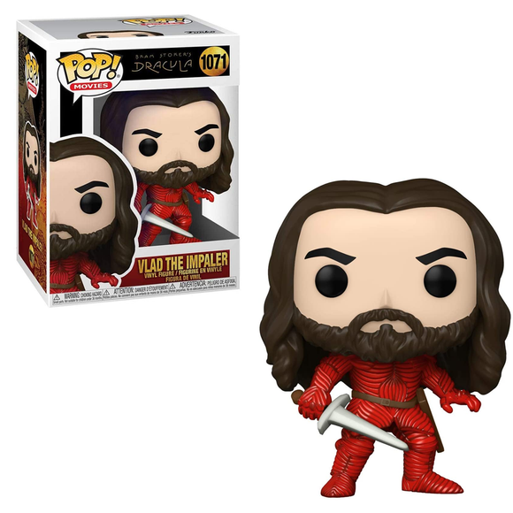 Funko POP! Bram Stokers: Dracula - Armored Dracula without Helmet Vinyl Figure #1071 - Bards & Cards