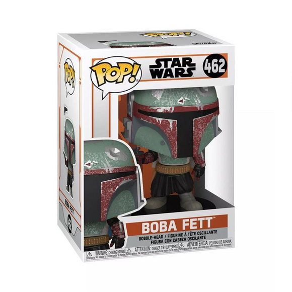 Funko POP! Star Wars: The Mandalorian - Boba Fett Vinyl Figure #462 - Bards & Cards