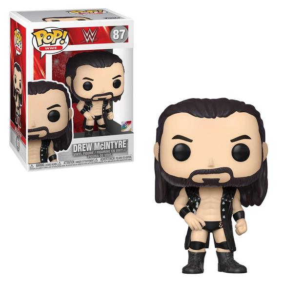 Funko POP! WWE - Drew McIntyre Vinyl Figure #87 - Bards & Cards