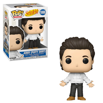 Funko POP! Seinfeld - Jerry with Puffy Shirt Vinyl Figure #1088 - Bards & Cards