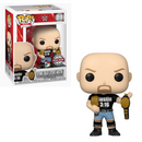 Funko POP! WWE - "Stone Cold" Steve Austin with Two Belts (Metallic) Vinyl Figure #89 Special Edition Exclusive - Bards & Cards