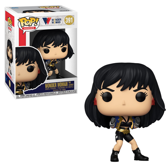 Funko POP! Wonder Woman 80th - Wonder Woman (The Contest) Vinyl Figure #391 - Bards & Cards