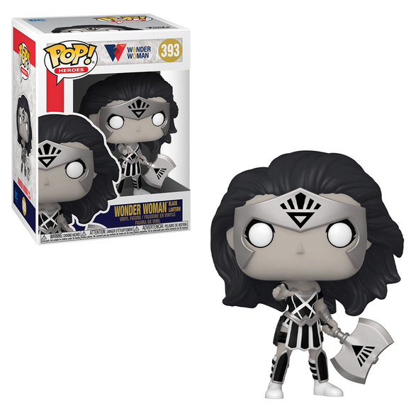 Funko POP! Wonder Woman 80th - Wonder Woman Black Lantern Vinyl Figure #393 - Bards & Cards