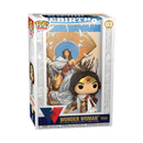[PRE-ORDER] Funko POP! Comic Cover: Wonder Woman 80th - Wonder Woman (Rebirth) On Throne Vinyl Figure #3 - Bards & Cards