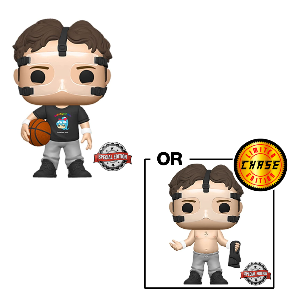 Funko POP! The Office - Dwight Schrute (Basketball) Vinyl Figure #1103 Special Edition Exclusive [READ DESCRIPTION] - Bards & Cards