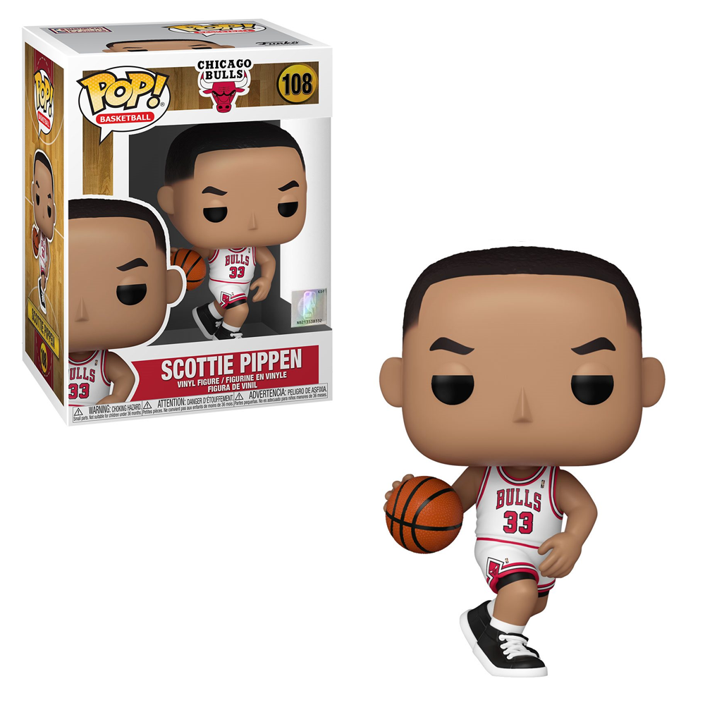 Funko POP! NBA: Legends -Scottie Pippen (Bulls Home) Vinyl Figure #108