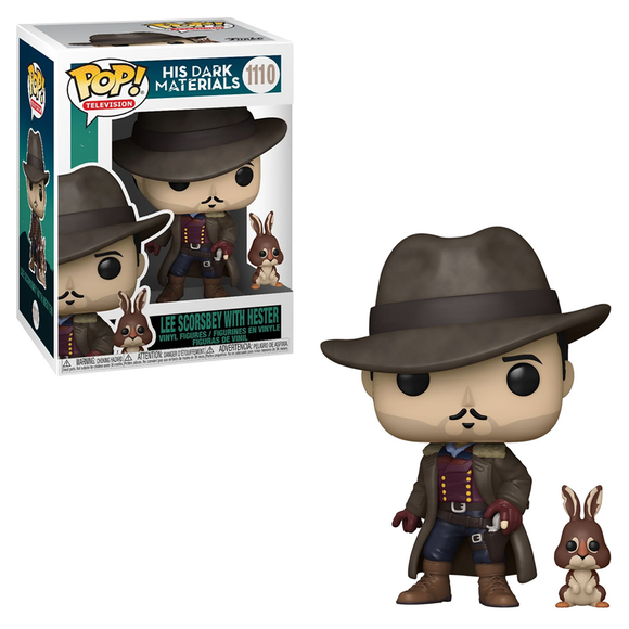 Funko POP! His Dark Materials - Lee with Hester Vinyl Figure #1110 - Bards & Cards