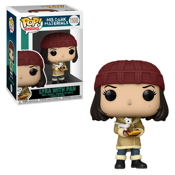 Funko POP! His Dark Materials - Lyra with Pan Vinyl Figure #1108 - Bards & Cards