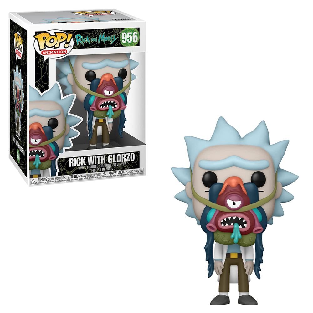 Funko POP! Rick and Morty - Rick with Glorzo Vinyl Figure #956