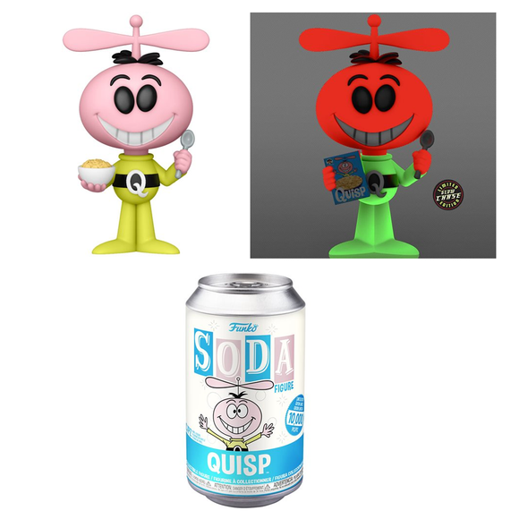 Funko Vinyl SODA: Quaker - Quisp Vinyl Figure - Bards & Cards