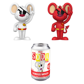 Funko Vinyl SODA: Danger Mouse - Danger Mouse Vinyl Figure - Bards & Cards
