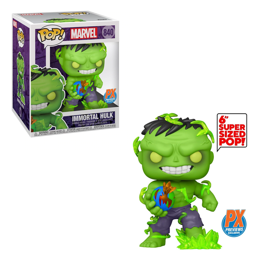 Funko POP! Marvel - Immortal Hulk 6-Inch Vinyl Figure #840 Previews Exclusive (PX)