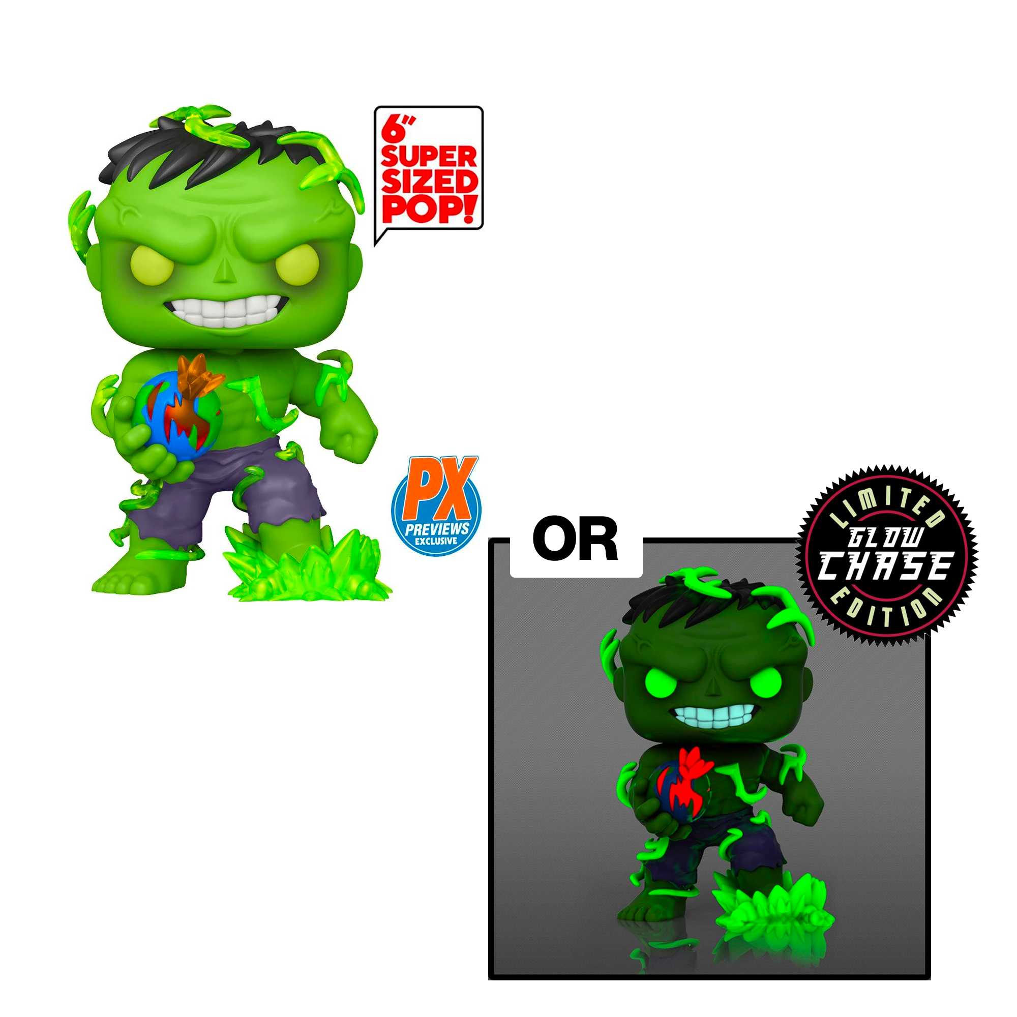 Funko POP! Marvel - Immortal Hulk 6-Inch Vinyl Figure #840 Previews Exclusive (PX) [READ DESCRIPTION] - 0