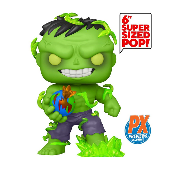Funko POP! Marvel - Immortal Hulk 6-Inch Vinyl Figure #840 Previews Exclusive (PX) - Bards & Cards