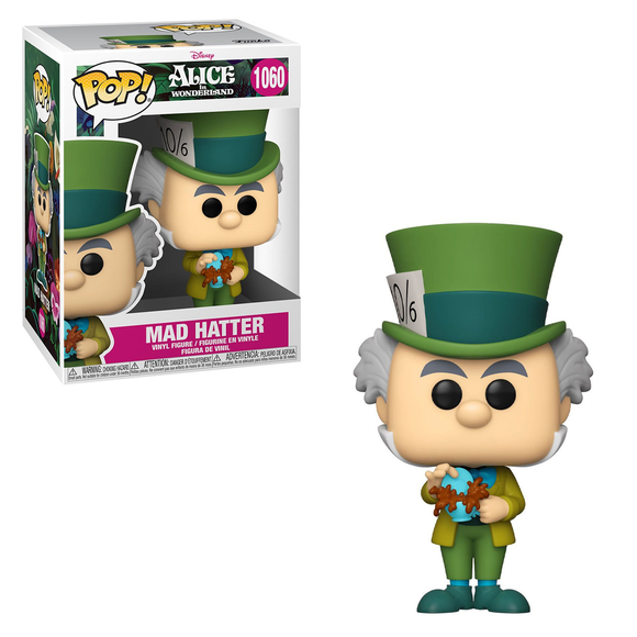 Funko POP! Alice in Wonderland 70th - Mad Hatter Vinyl Figure #1060 - Bards & Cards