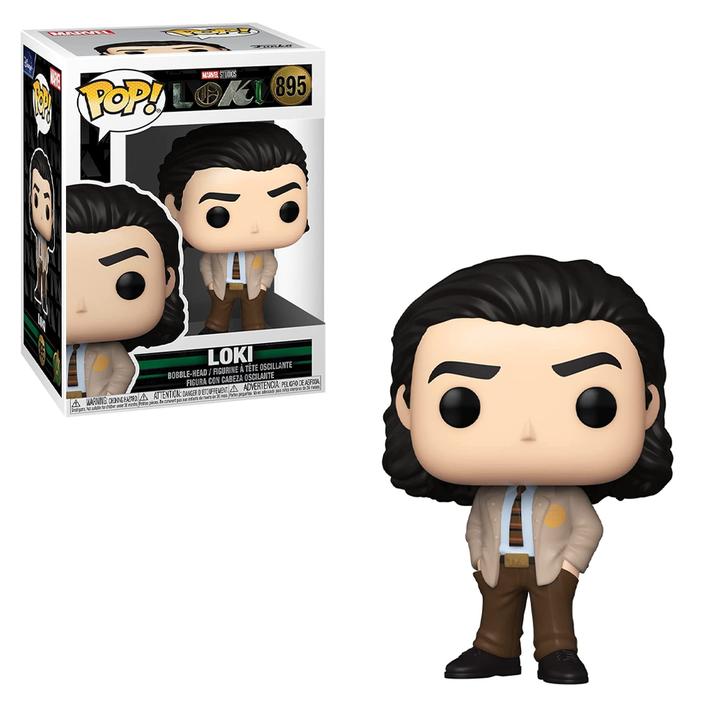 Funko POP! Marvel: Loki - Loki Vinyl Figure #895 - Bards & Cards
