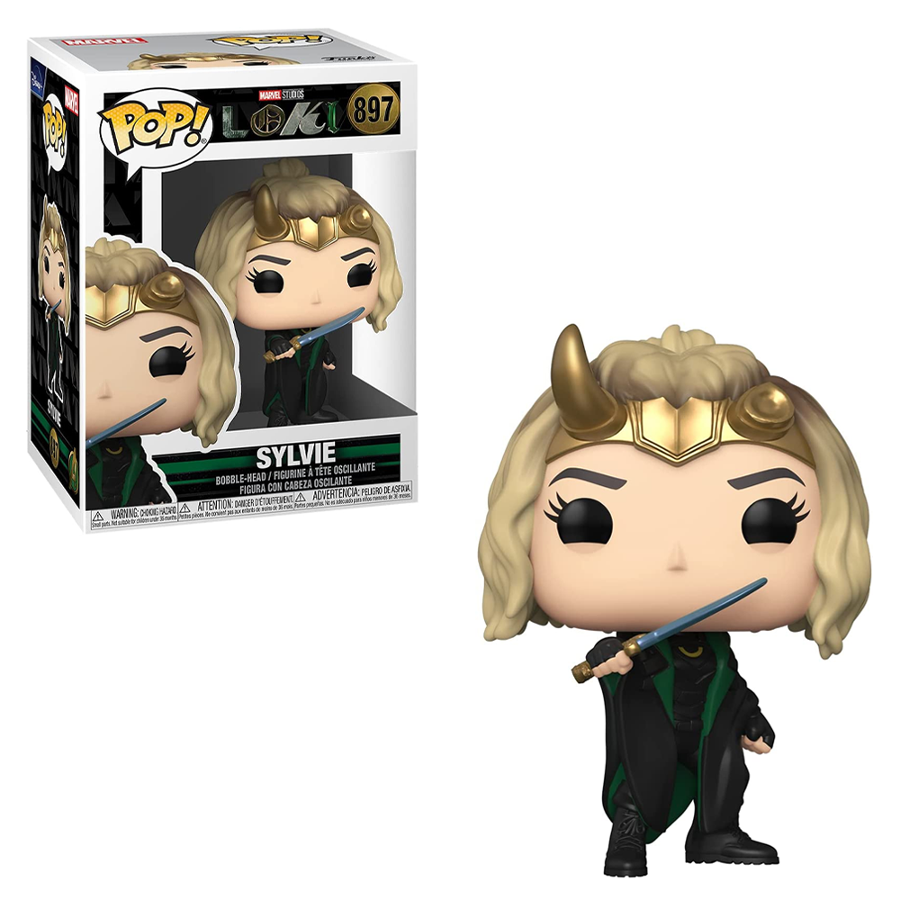 Funko POP! Marvel: Loki - Sylvie Vinyl Figure #897 - Bards & Cards