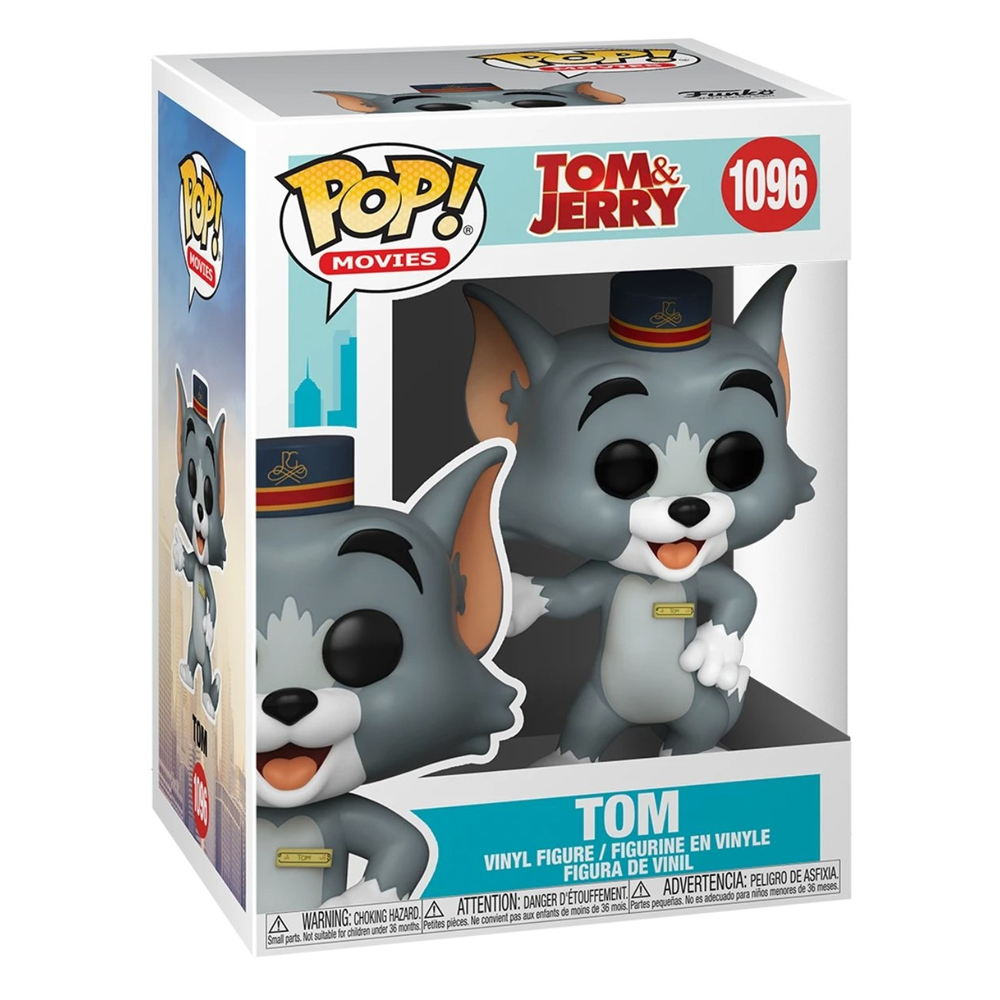 Funko POP! Tom and Jerry - Tom with Hat Vinyl Figure #1096 - Bards & Cards
