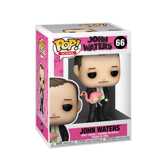 Funko POP! Icons - John Waters Vinyl Figure #66 - Bards & Cards