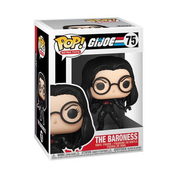 Funko POP! G.I. Joe - The Baroness Vinyl Figure #75 - Bards & Cards