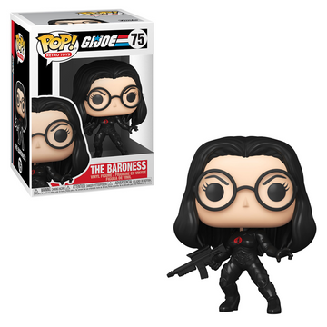 Funko POP! G.I. Joe - The Baroness Vinyl Figure #75 - Bards & Cards