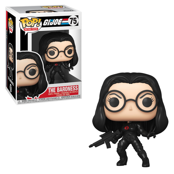 Funko POP! G.I. Joe - The Baroness Vinyl Figure #75 - Bards & Cards