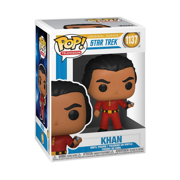 Funko POP! Star Trek: Original Series - Khan Vinyl Figure #1137 - Bards & Cards