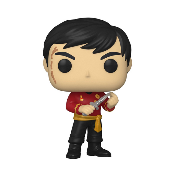 Funko POP! Star Trek: Original Series - Sulu (Mirror Mirror Outfit) Vinyl Figure #1140 - Bards & Cards