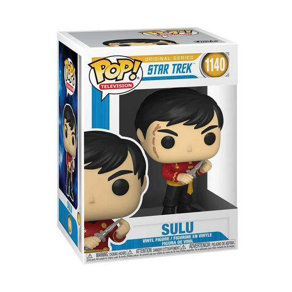 Funko POP! Star Trek: Original Series - Sulu (Mirror Mirror Outfit) Vinyl Figure #1140 - Bards & Cards