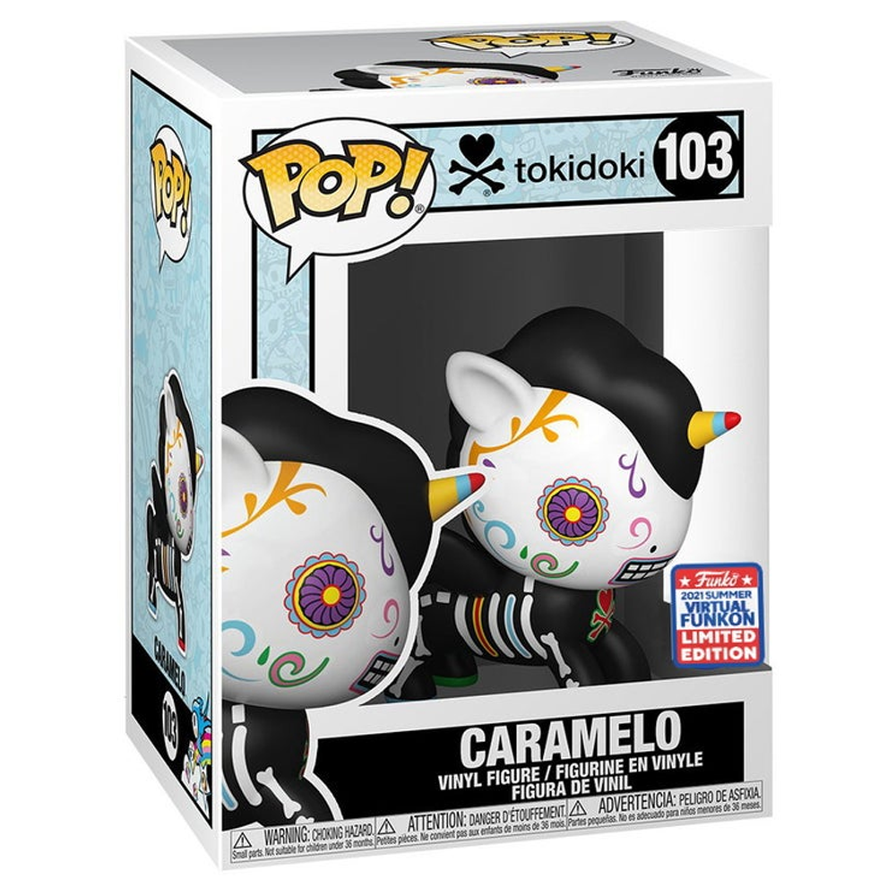 Funko POP! Tokidoki - Caramelo Vinyl Figure #103 2021 Summer Convention Exclusive [READ DESCRIPTION] - Bards & Cards