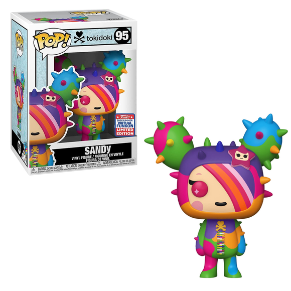 Funko POP! Tokidoki - SANDy (Rainbow) Vinyl Figure #95 2021 Summer Convention Exclusive - Bards & Cards