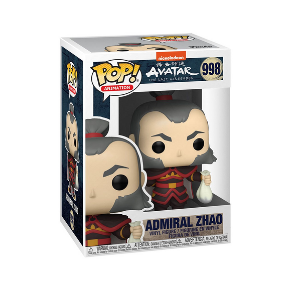 Funko POP! Avatar: The Last Airbender - Admiral Zhao Vinyl Figure #998 - Bards & Cards