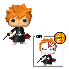 Funko POP! Bleach - Ichigo (Bankai Tensa Zangetsu) Vinyl Figure #1087 AAA Anime Exclusive [READ DESCRIPTION] - Bards & Cards