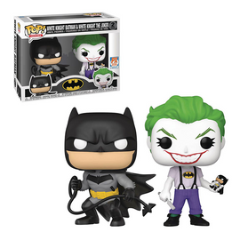 Funko POP! Batman: White Knight - White Knight Batman and The Joker 2-Pack Preview Exclusives (PX) SDCC 2021 [READ DESCRIPTION] - Bards & Cards