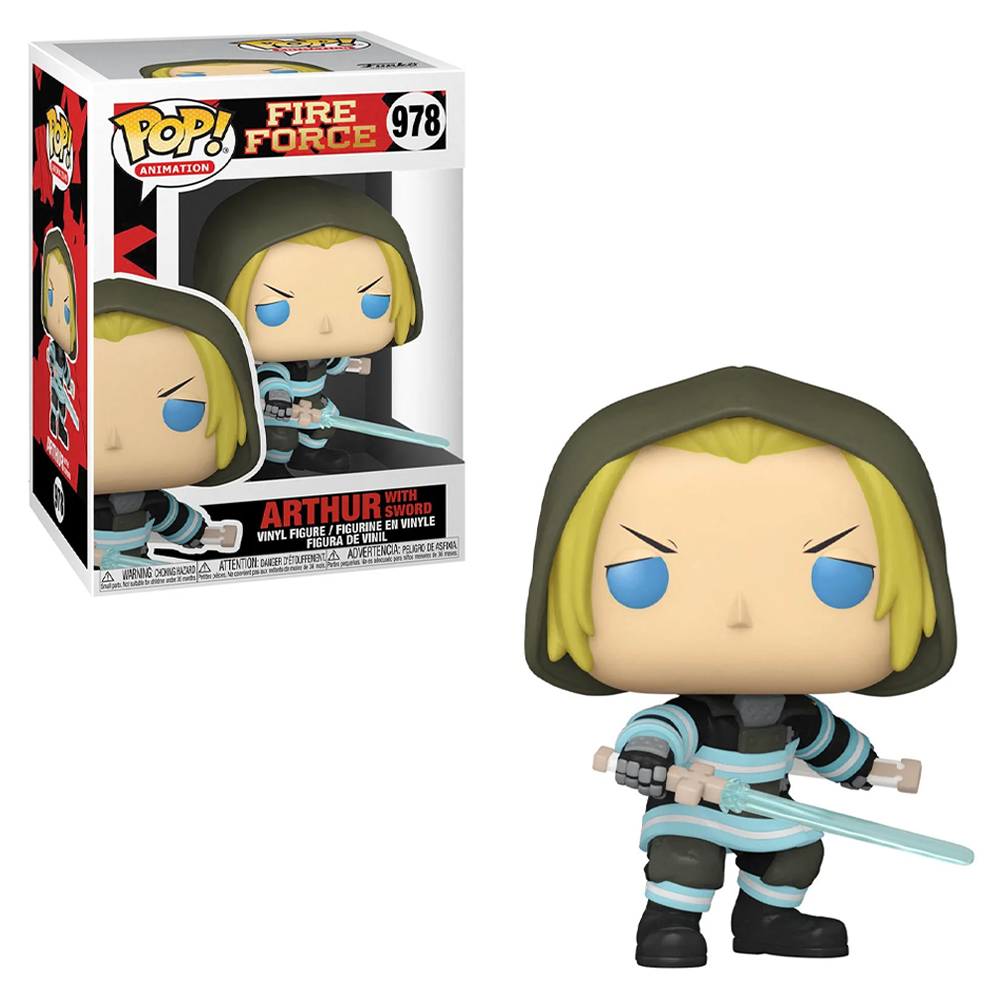 Funko POP! Fire Force - Arthur with Sword Vinyl Figure #978