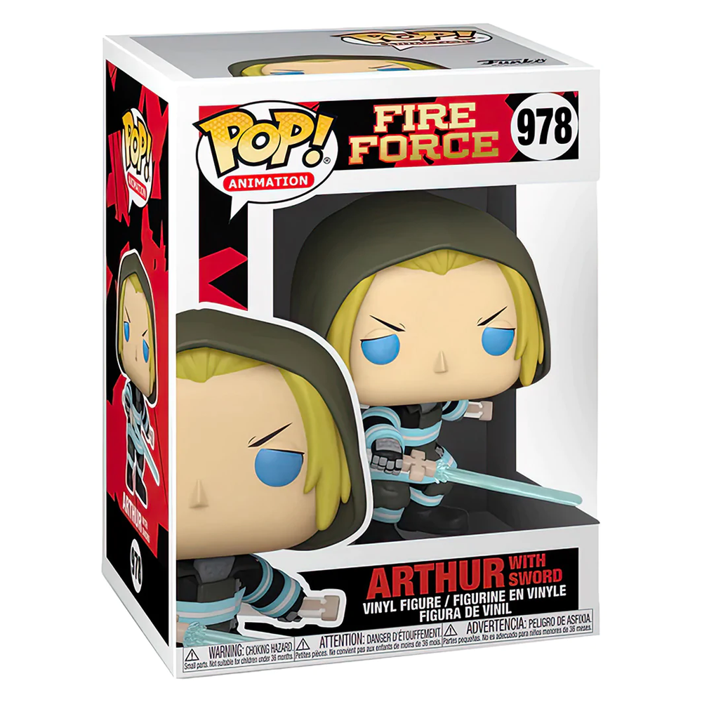 Funko POP! Fire Force - Arthur with Sword Vinyl Figure #978