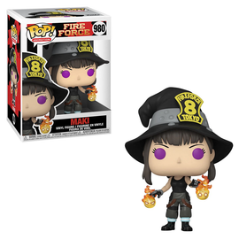 Funko POP! Fire Force - Maki Vinyl Figure #980 - Bards & Cards