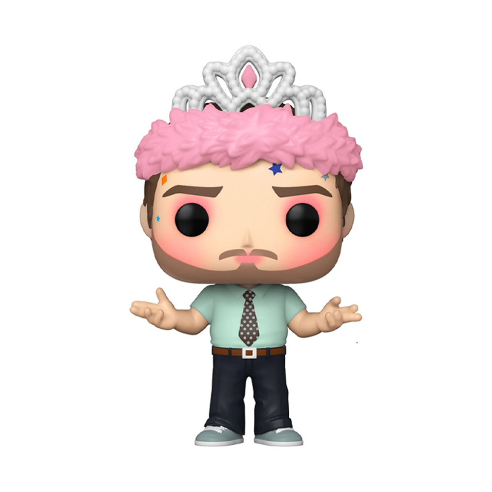 Funko POP! Parks and Recreation - Andy as Princess Rainbow Sparkle Vinyl Figure #1147 - 0